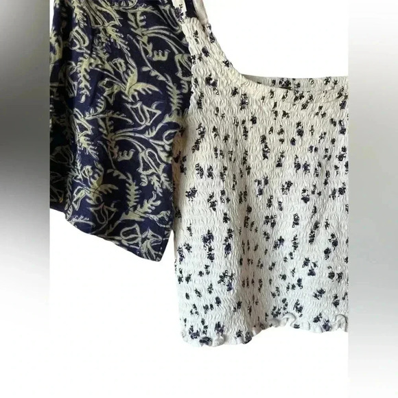 Free People Marigold Mix Print Top S - Picture 2 of 5